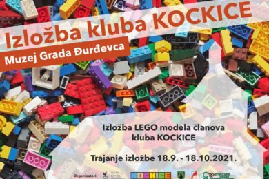 Izložba LEGO modela članova kluba KOCKICE u Muzeju Grada Đurđevca