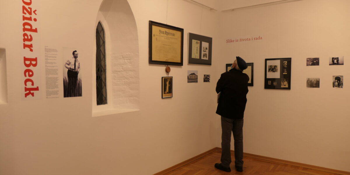 U Muzeju Grada Đurđevca otvorena izložba o Božidaru Becku