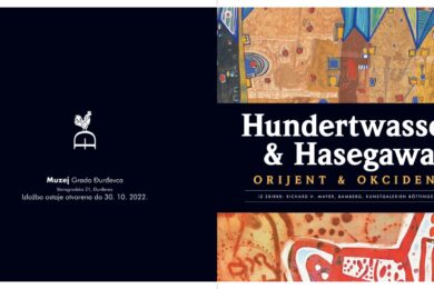 Svečano otvorena internacionalna izložba „Orijent i Okcident” svjetski poznatih umjetnika Hundertwassera i Hasegawe iz privatne zbirke Richarda H. Mayera.