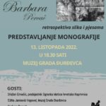 Predstavljanje monografije – Barbara Percač “Retrospektiva slika i pjesama”