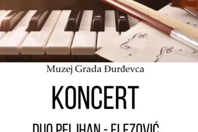 Koncert dua Peljhan – Elezović u Muzeju Grada Đurđevca