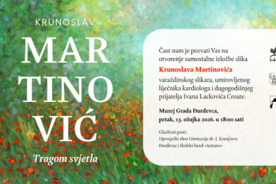 Samostalna izložba slika Krunoslava Martinovića – Tragom svjetla