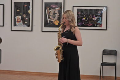 U Muzeju Grada Đurđevca održan koncert mlade saksofonistice Lana Ovnić