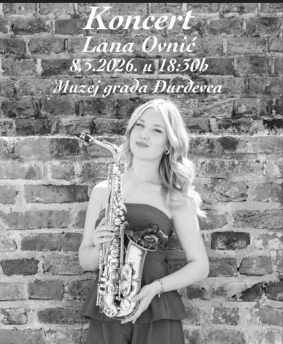Koncert mlade saksofonistice Lane Ovnić