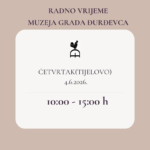 Radno vrijeme Muzeja Grada Đurđevca
