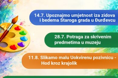 LJETNE DRUŽIONICE U MUZEJU od 10-11 sati