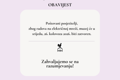 MUZEJ GRADA ĐURĐEVCA – OBAVIJEST
